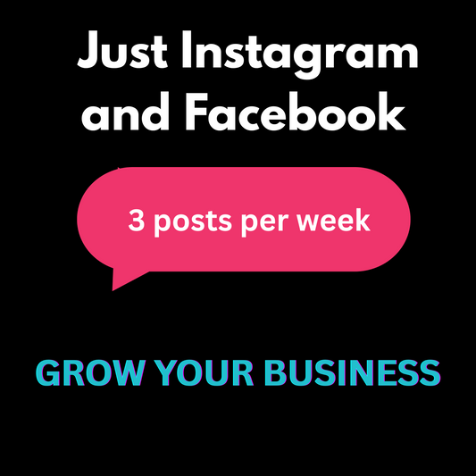 Just Instagram and Facebook