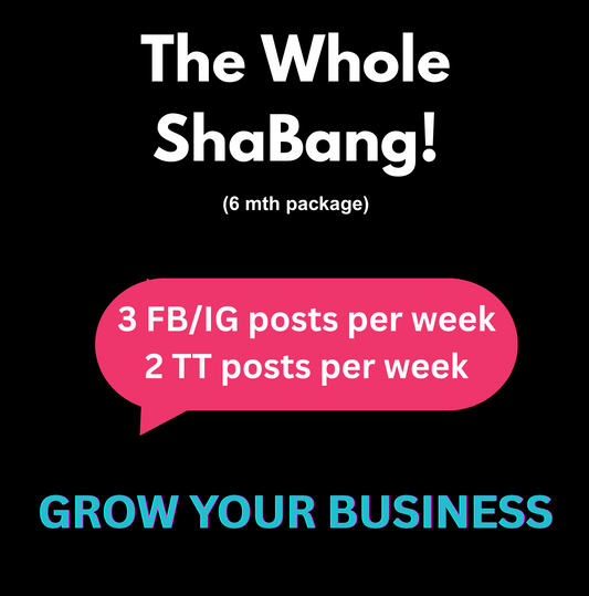 The Whole ShaBang! (6 mth package)